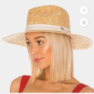 Vitamin A Wide Brim Panama Hat - new condition, adjustable